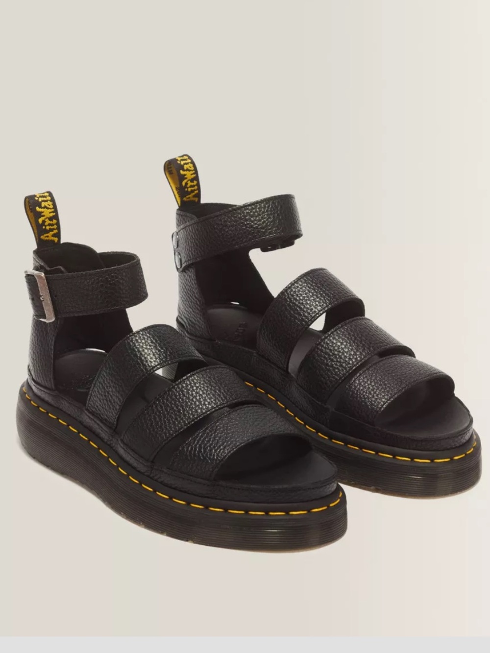 Dr. Martens Black Platform Sandals